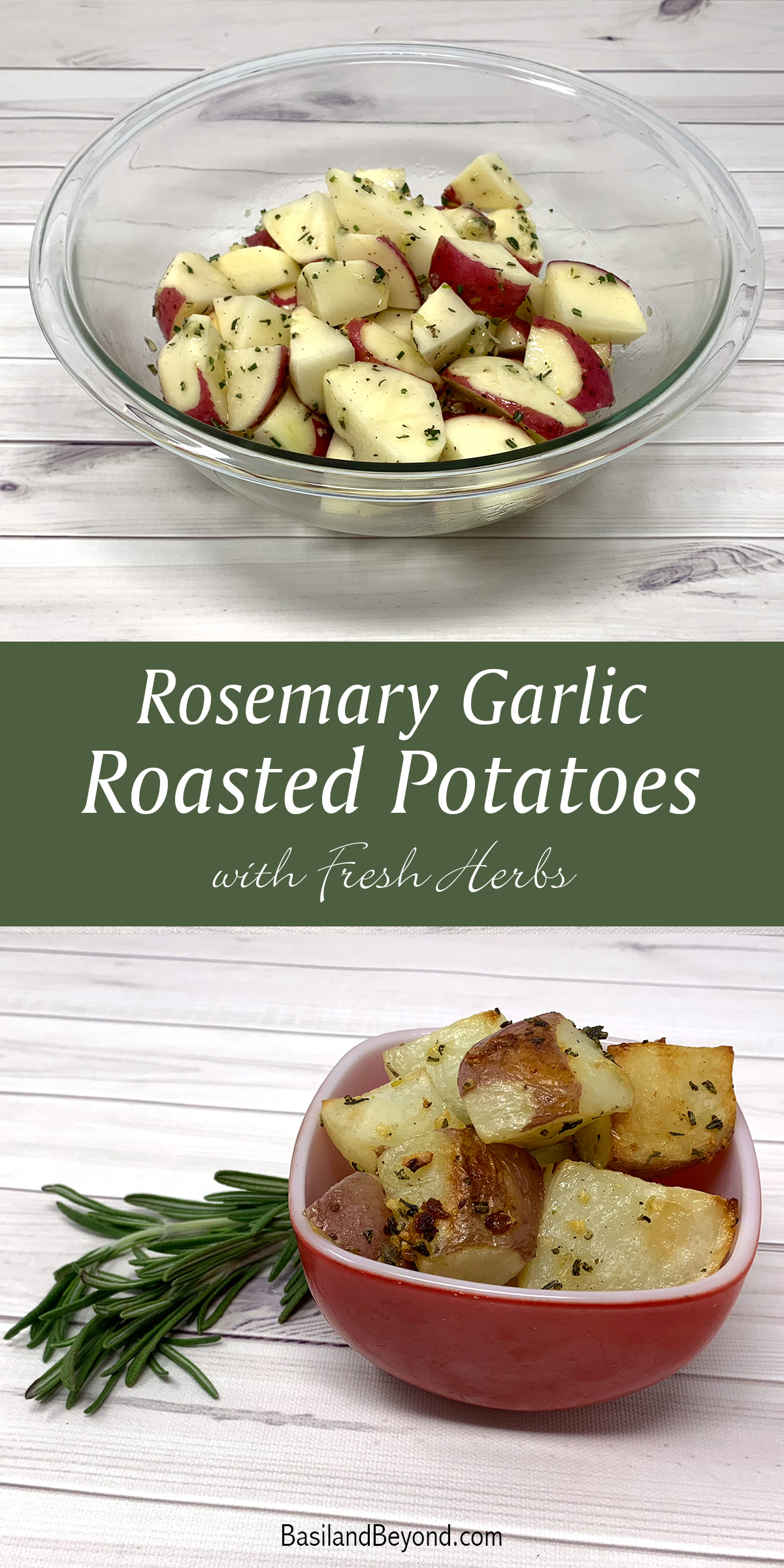 Rosemary Garlic Roasted Potatoes