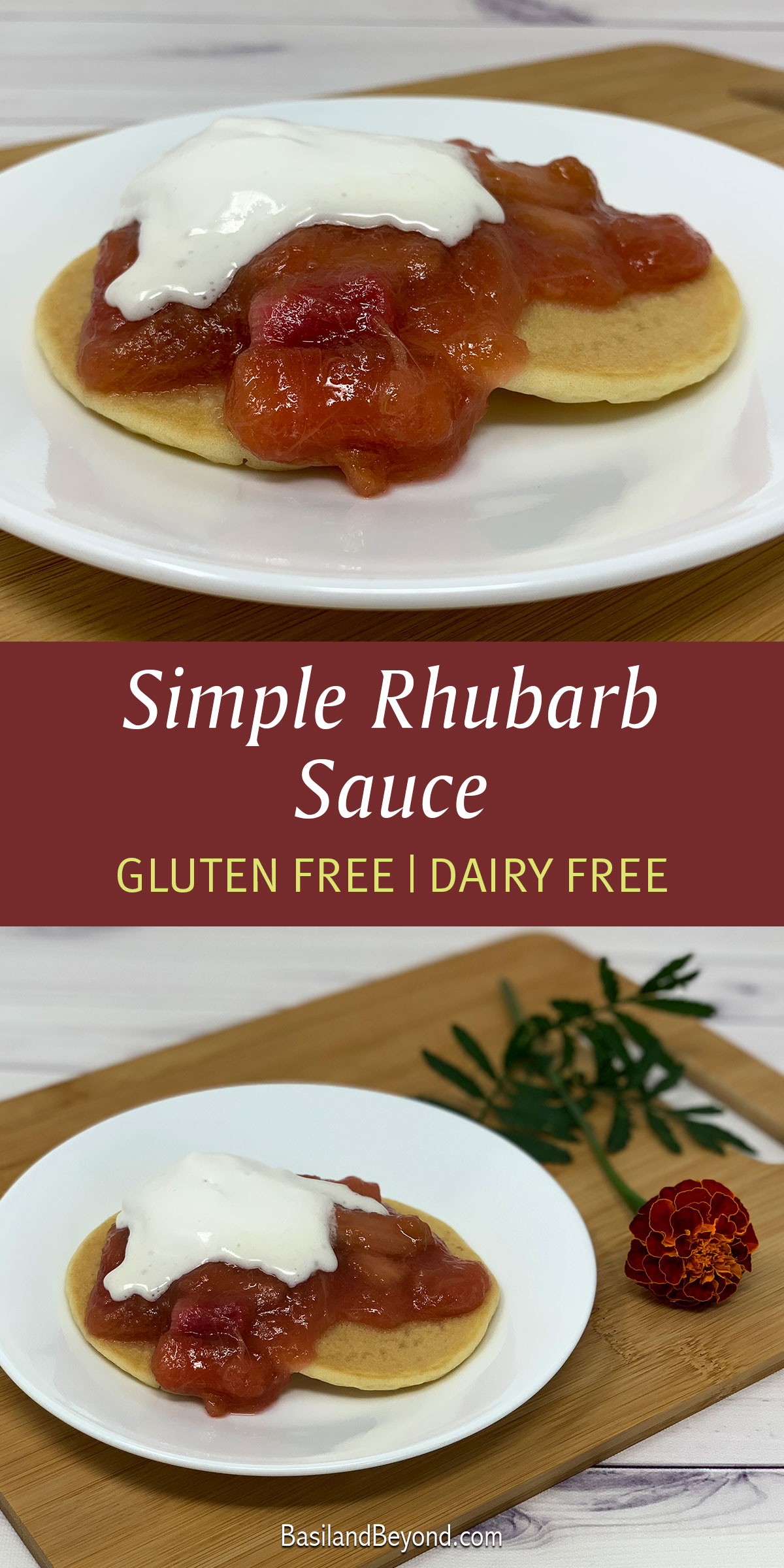 Simple Rhubarb Sauce