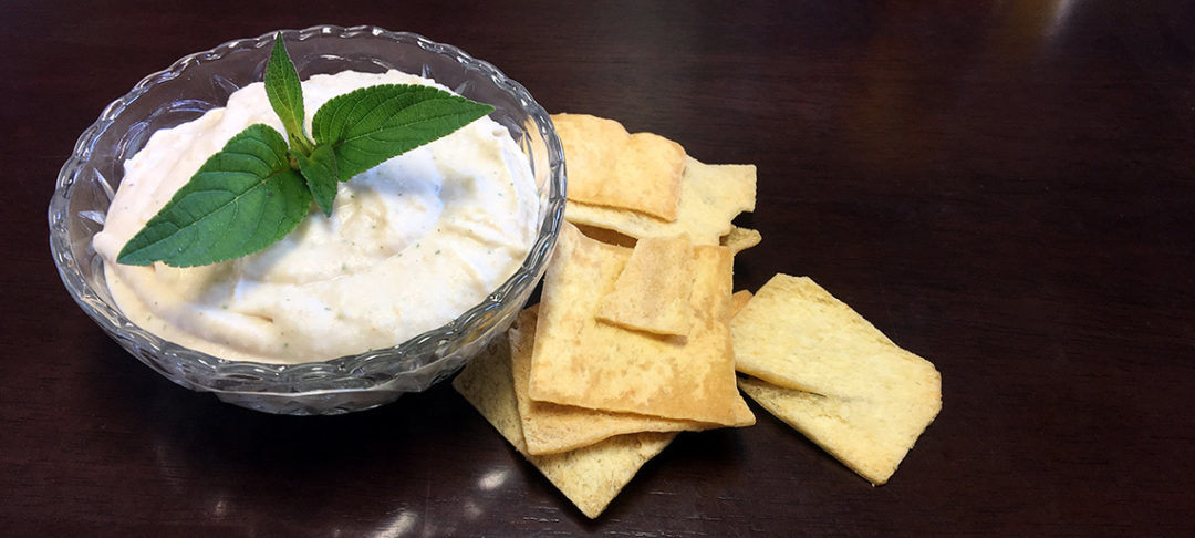 Cannellini Bean Dip with Pineapple Sage